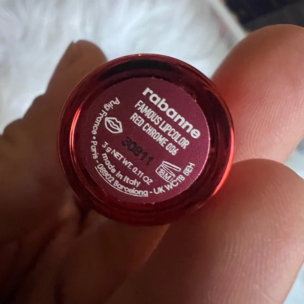 Rabanne  Famous Lipcolor Metallic Lipstick
